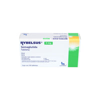 Rybelsus Semaglutida 3 mg, 7 mg y 14 mg, 30 Tabletas
