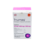 Triumeq 50 mg/ 600 mg / 300 mg Caja con 30 tabletas - Zuca MedLine