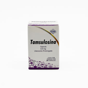 compare product Tamsulosina 0.4 mg, 20 Cápsulas
