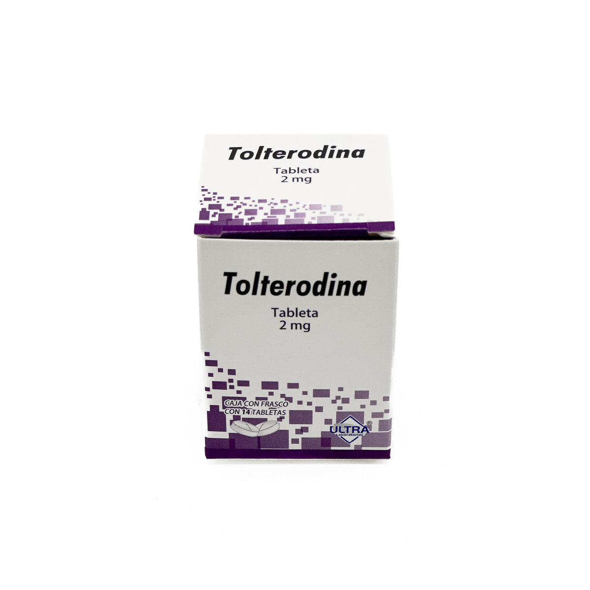Tolterodina 2mg 14 tabletas  ULTRA
