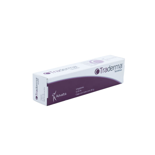Traderma Tacrolimus 0.03%, Tubo con 30 g