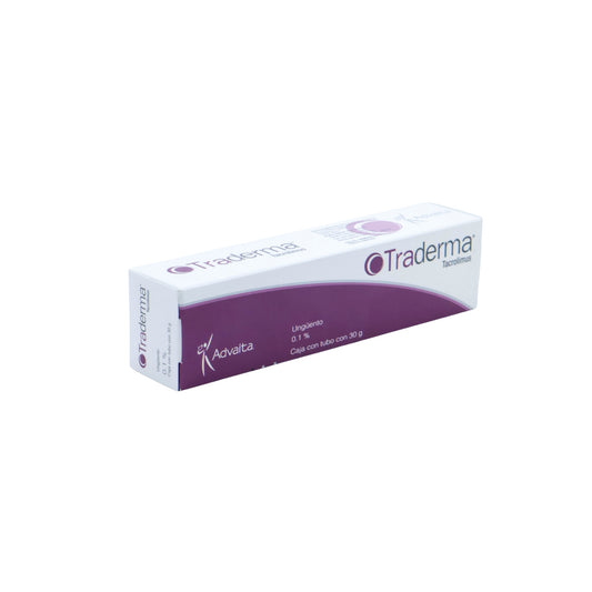 Traderma Tacrolimus 0.1%, Tubo con 30 g