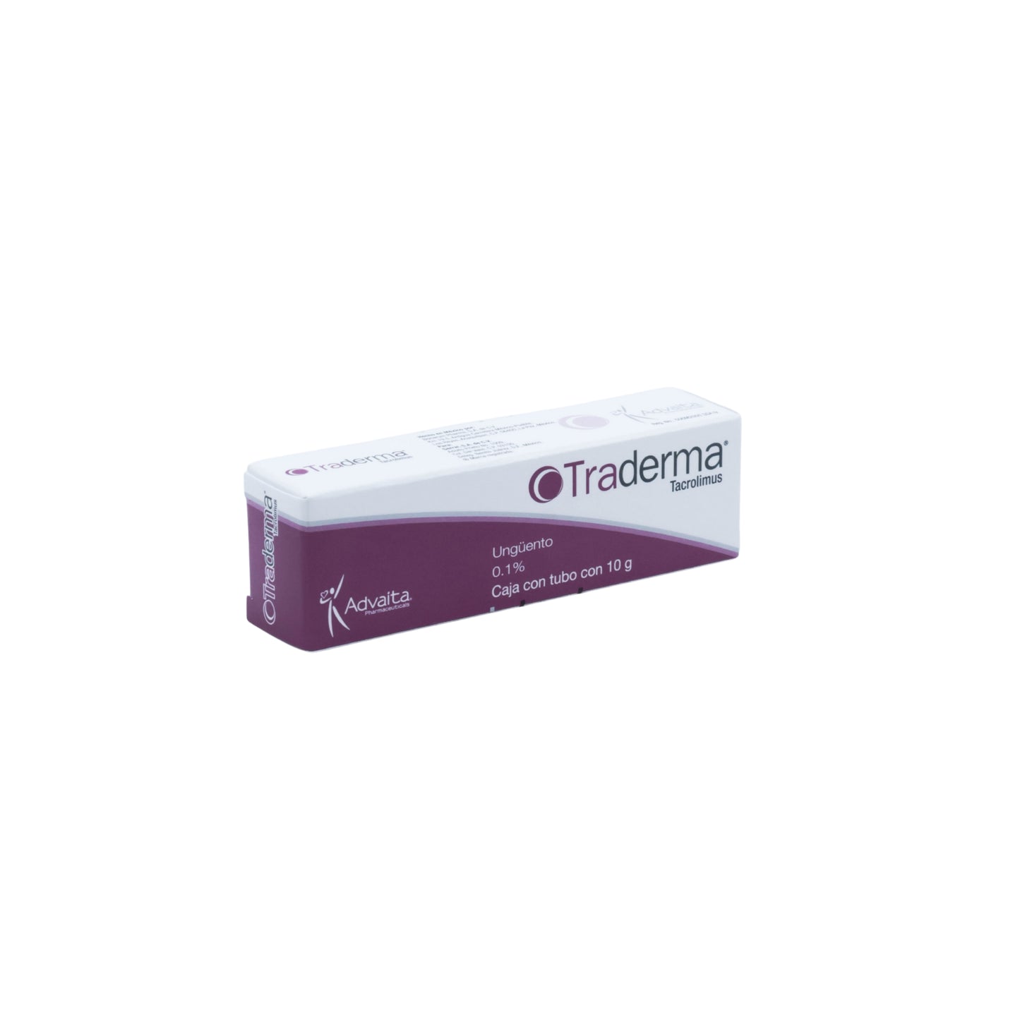 Traderma Tacrolimus Ungüento 0.1%, Caja con tubo con 10 g