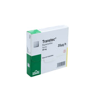 Transtec 20 mg Caja con 4 parches