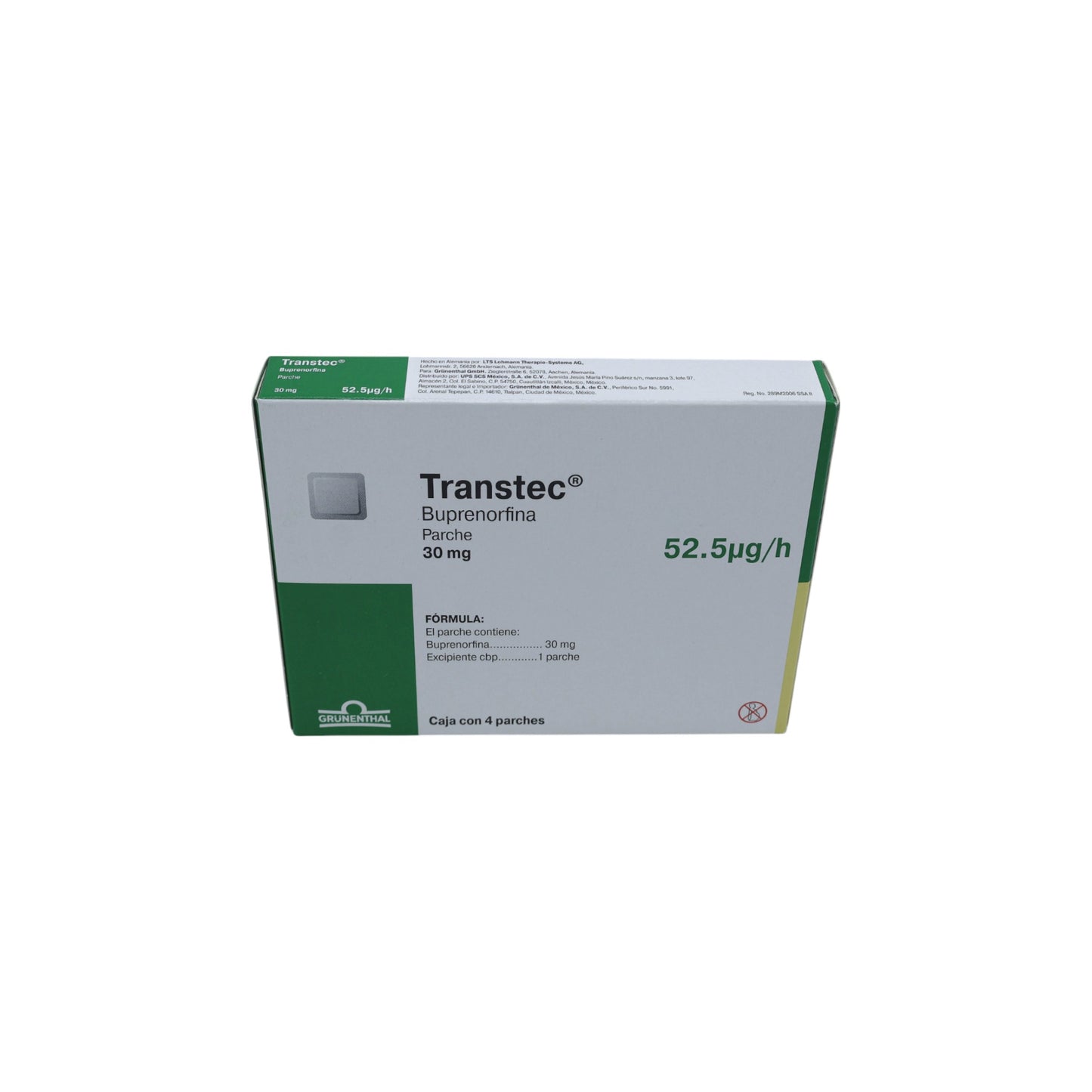 TranstectBuprenorfina30mg3