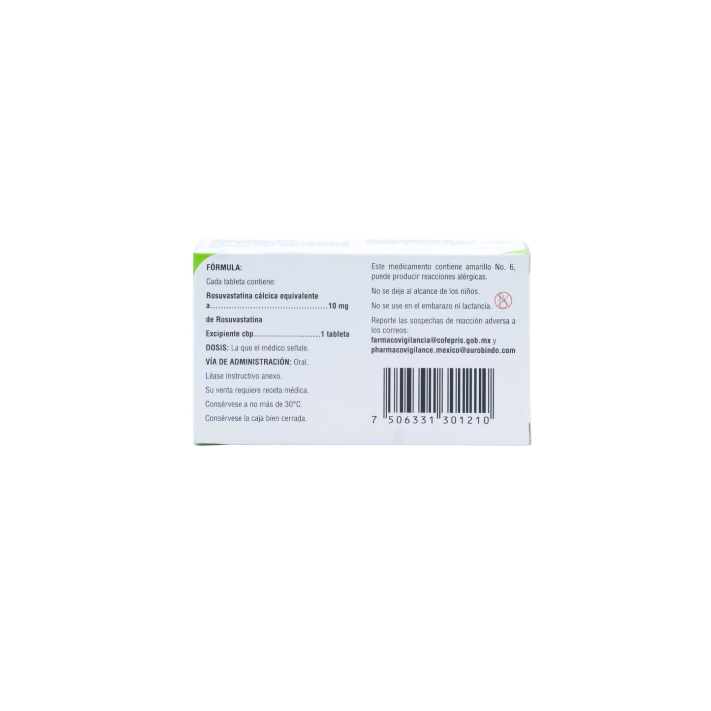 Traustabindo Rosuvastina 10mg