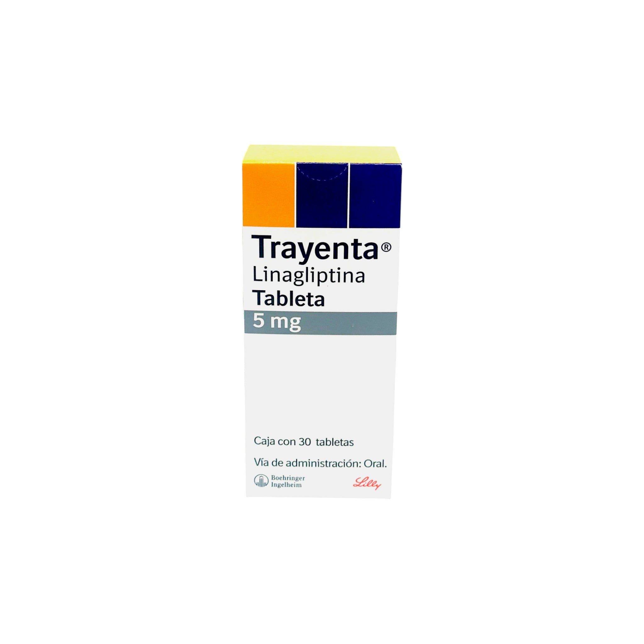 Trayenta 5 mg Caja C/ 30 tabletas - Zuca MedLine