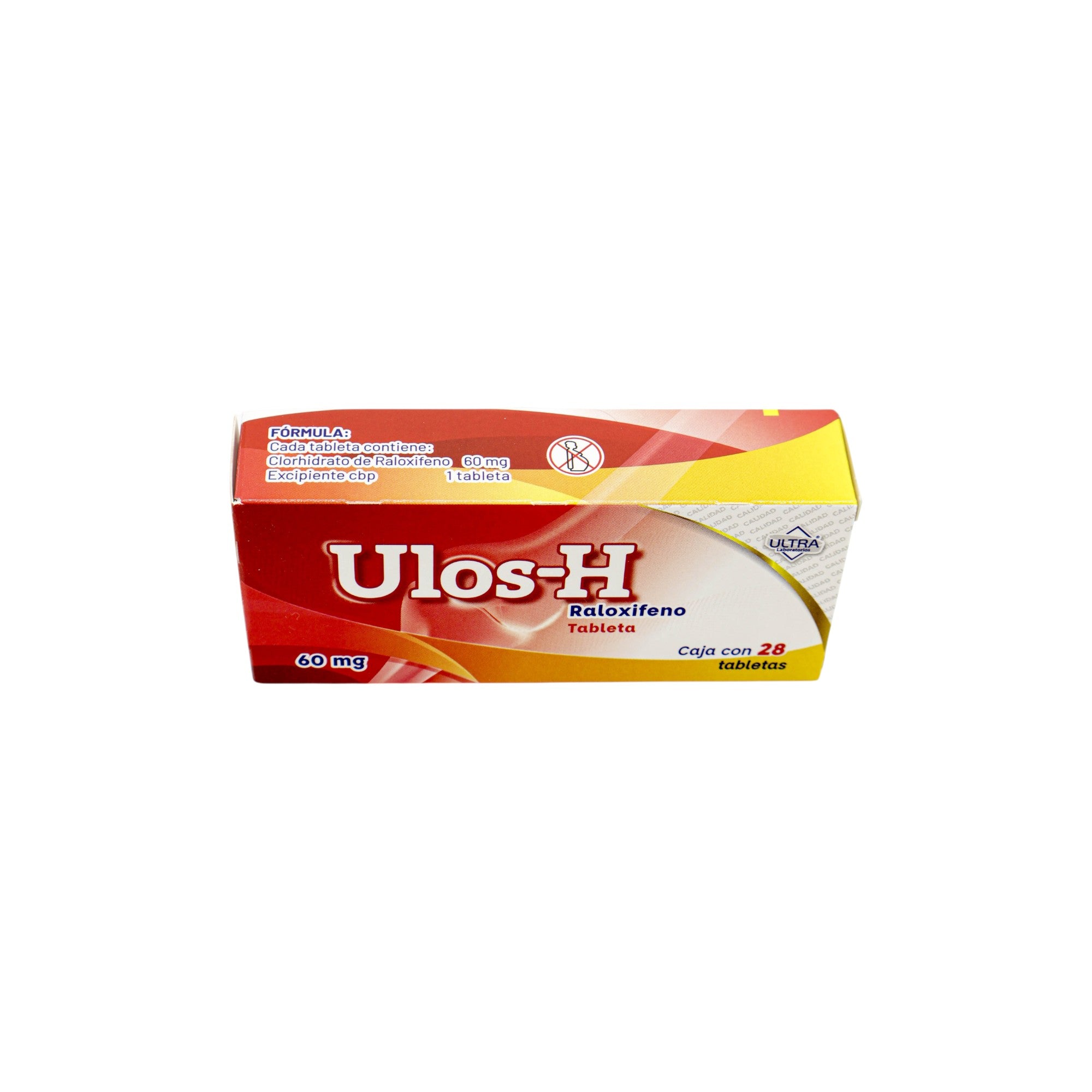 Ulos-H Raloxifeno de 60mg Caja C/28 - Zuca MedLine