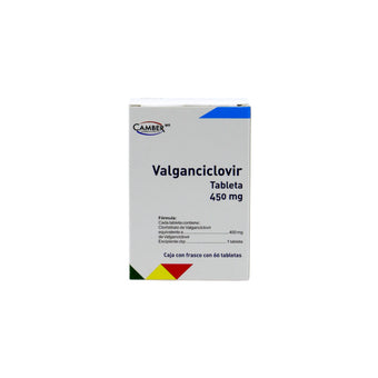 compare product Valganciclovir 450 Mg, 60 Tabletas