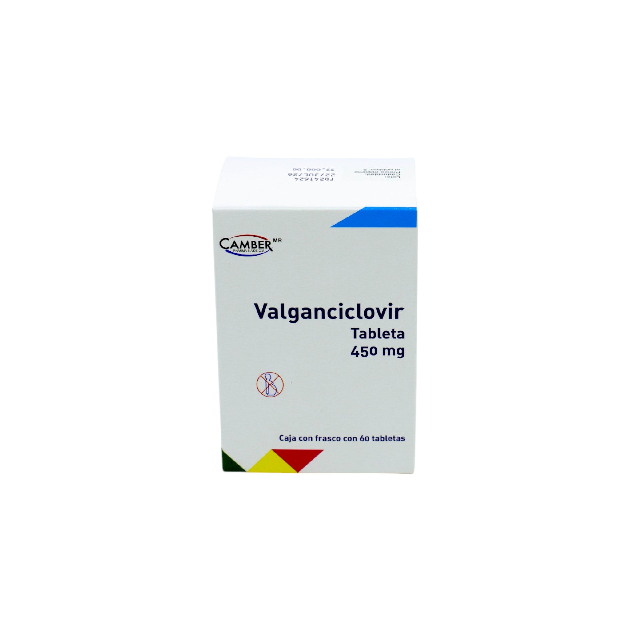 Valganciclovir Antiviral 450 Mg, 60 Tabletas - Zuca MedLine