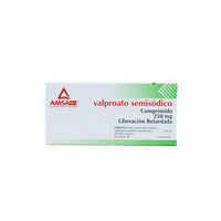 Valproato Semisódico de 250 mg Caja C/30