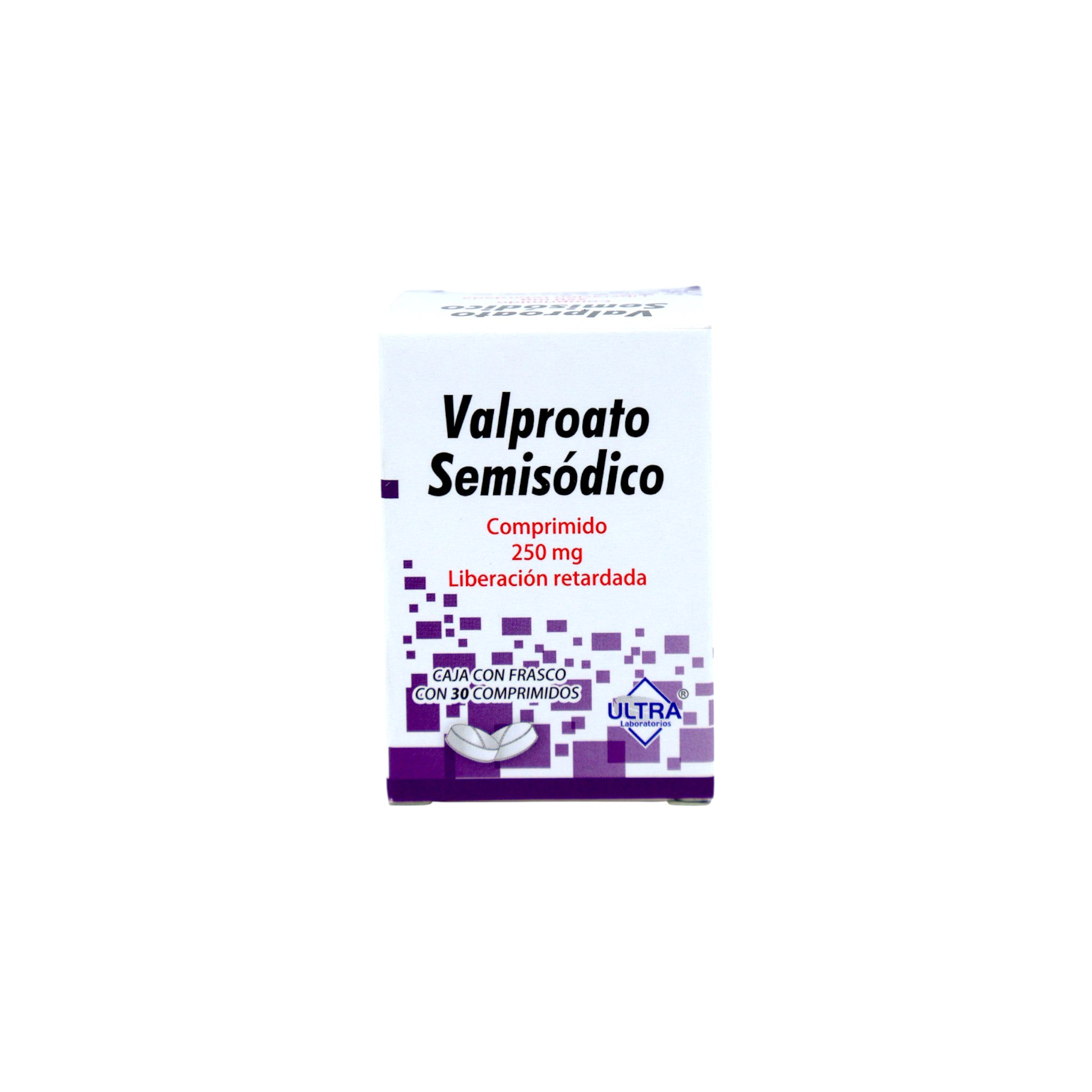 Valproato Semisódico de 250mg Caja C/30 - Zuca MedLine