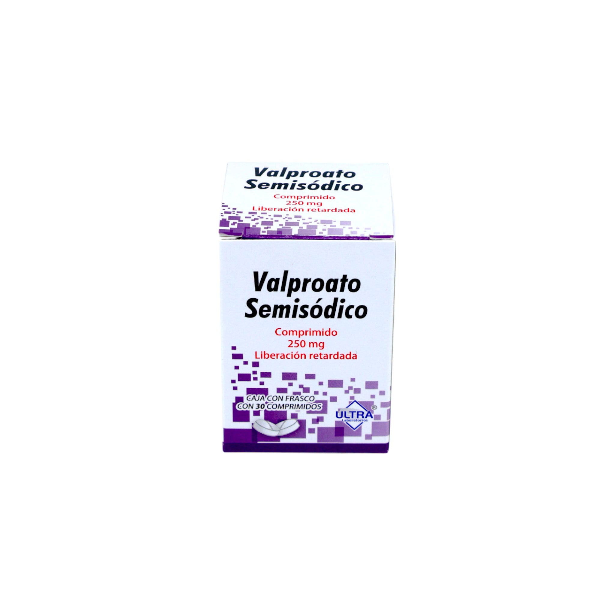 Valproato Semisódico de 250mg Caja C/30 - Zuca MedLine