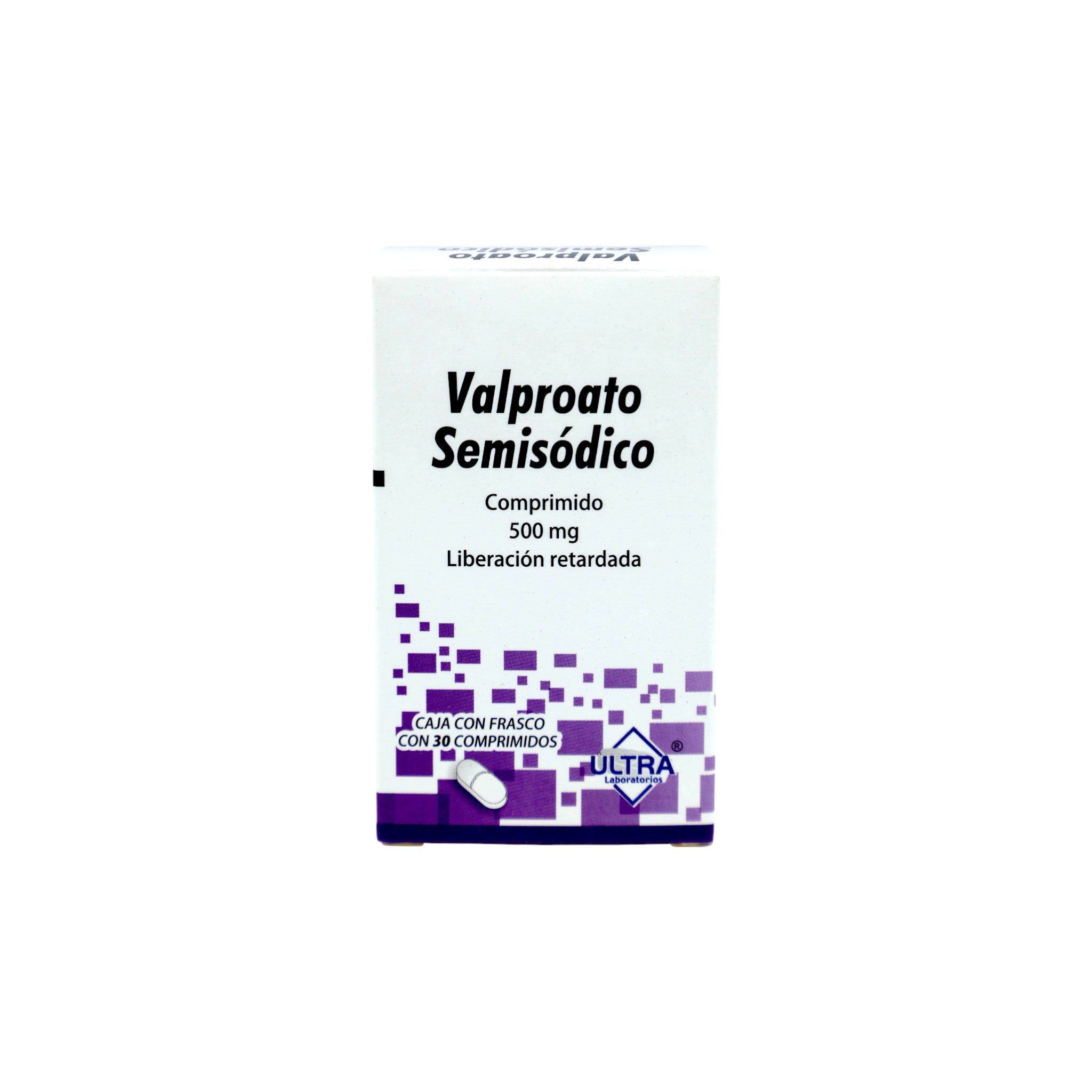 Valproato Semisódico de 500mg Caja C/30 - Zuca MedLine
