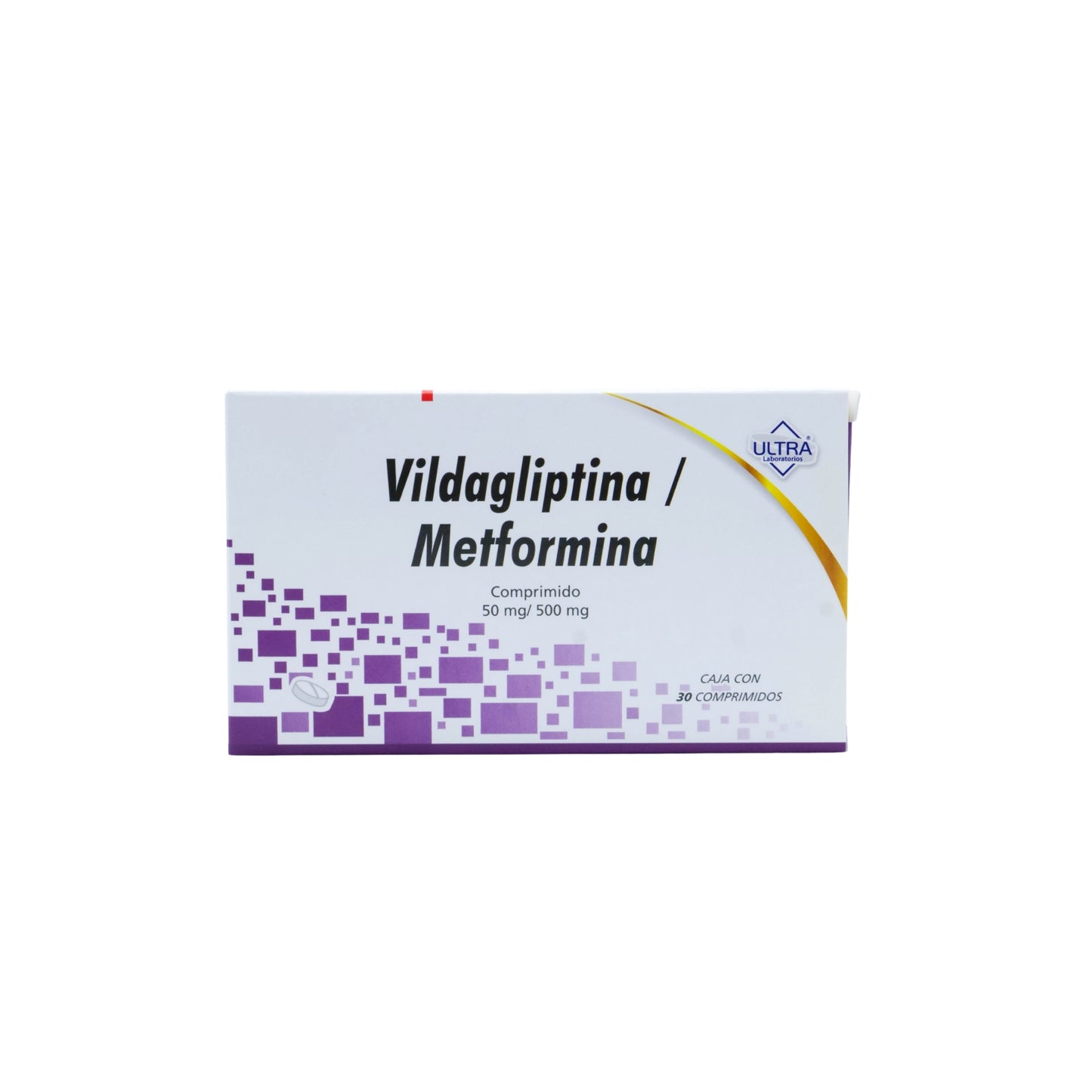 Vildagliptina Metformina 50mg 500mg