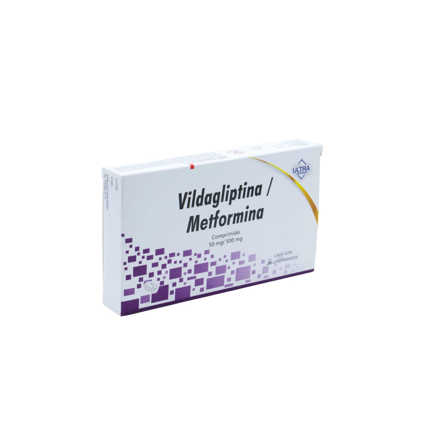 Vildagliptina Metformina 50mg 500mg