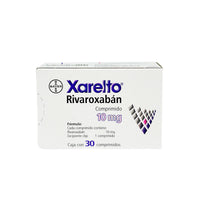 Xarelto 10 mg Caja C/ 30 comprimidos - Zuca MedLine