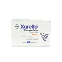 Xarelto 15 mg Caja C/ 28 comprimidos Rivaoxabán - Zuca MedLine