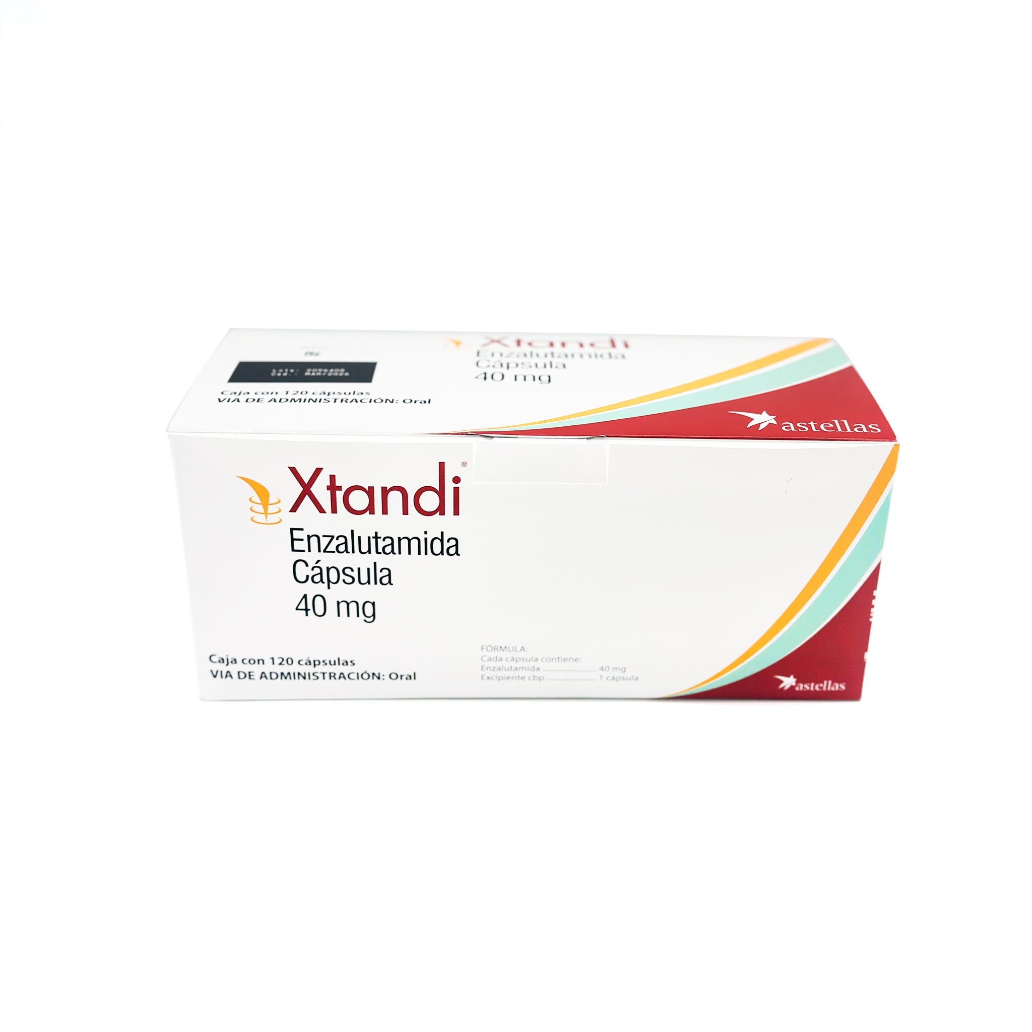 Xtandi 40 mg 120 cápsulas Enzalutamida - Zuca MedLine