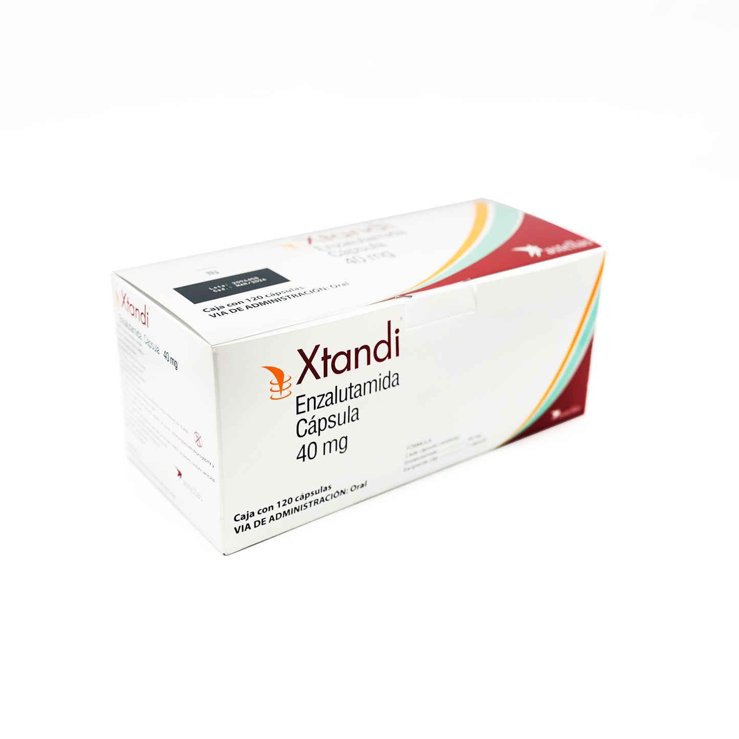 Xtandi 40 mg 120 cápsulas Enzalutamida - Zuca MedLine