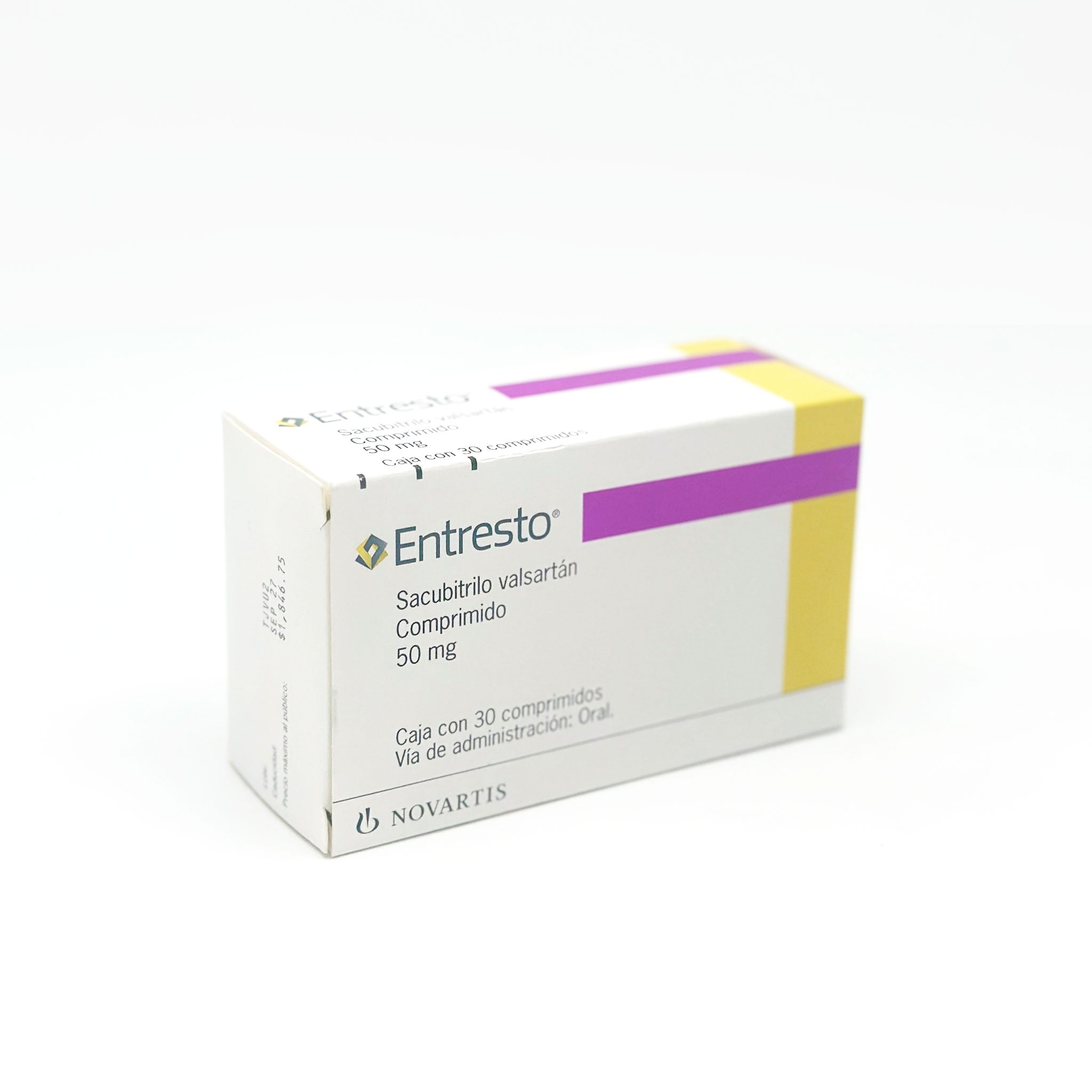 Entresto 50 mg – Sacubitrilo / Valsartán | Farmacia en Línea Zuca MedLine
