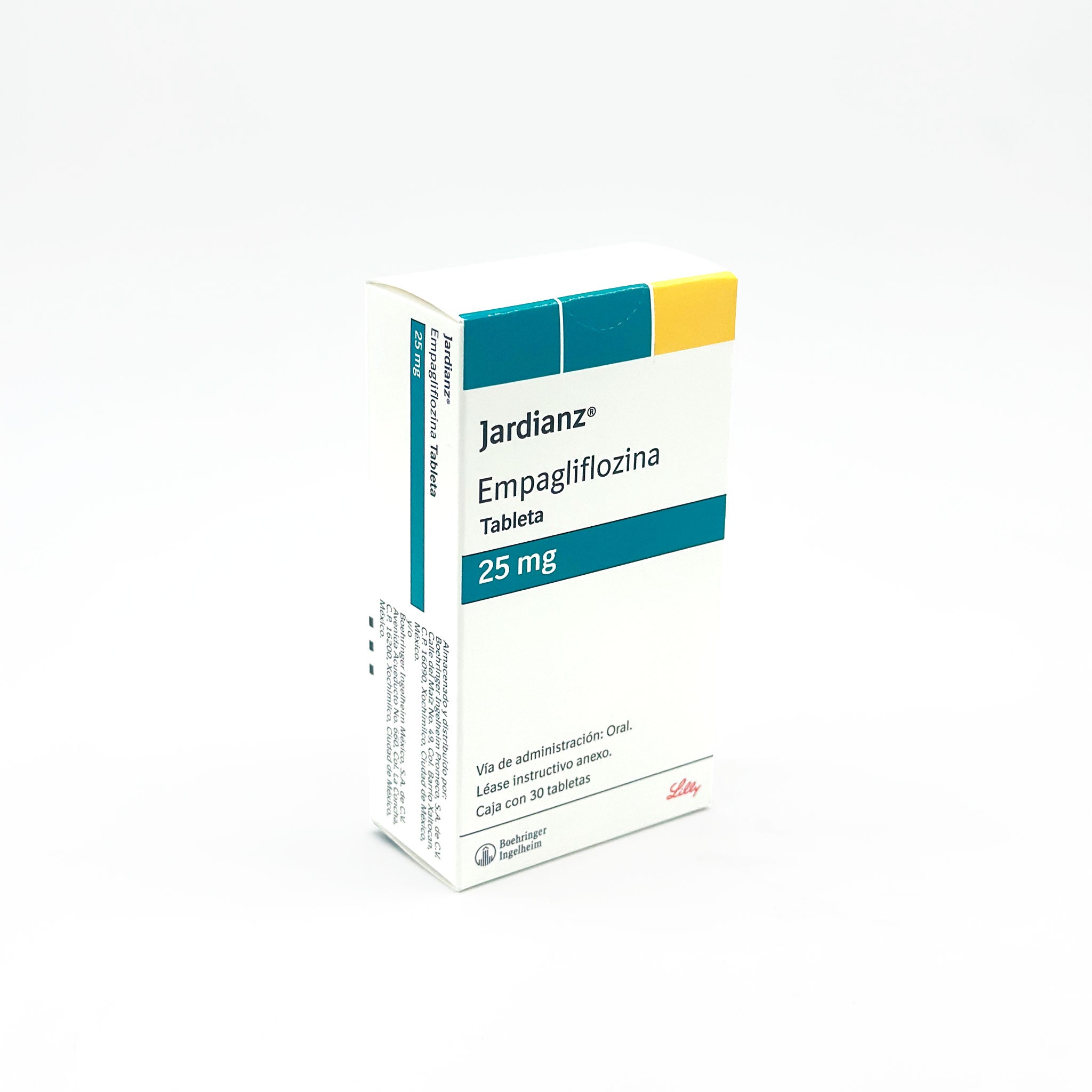 Jardianz 25 mg C/ 30 tabletas Empagliflozina - Zuca MedLine