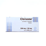 Cloisone  250 mg / 25 mg Caja C/ 30 tabletas Levodopa