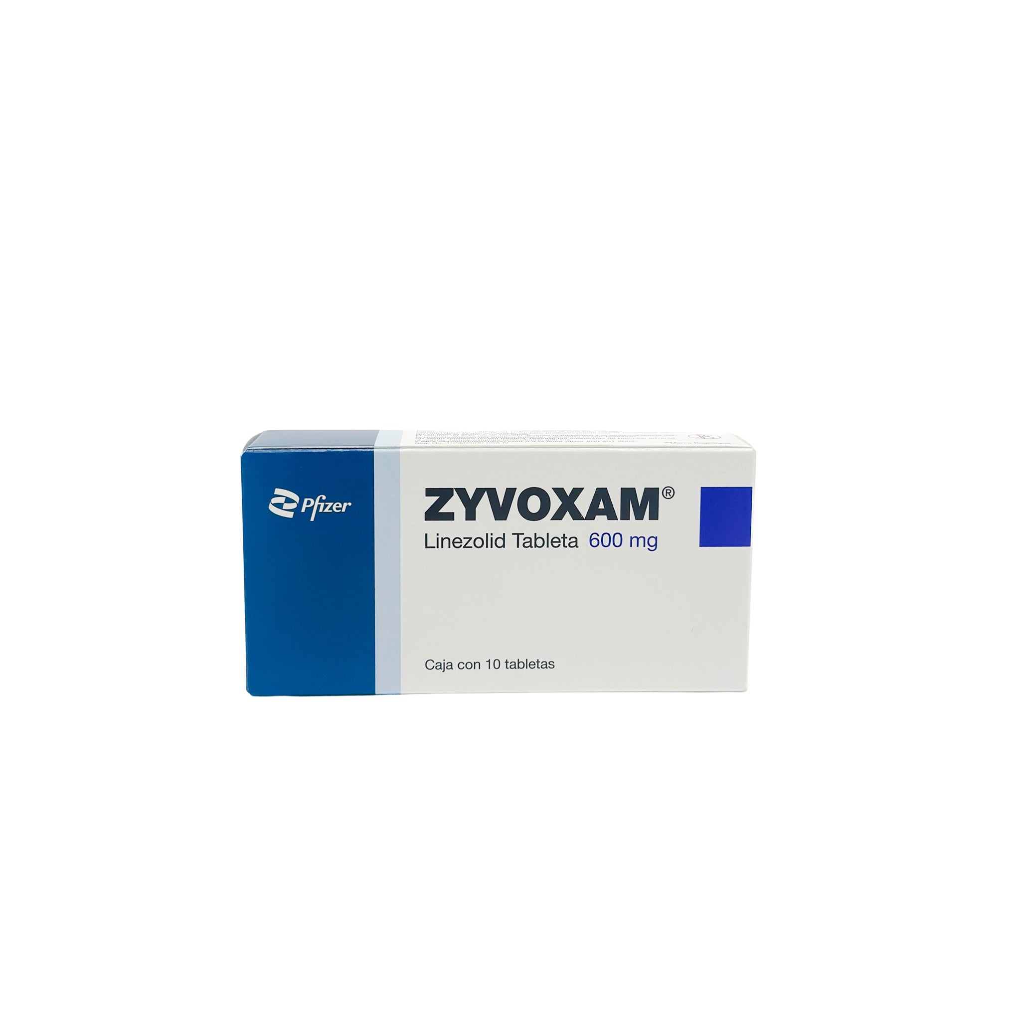 Zyvoxam 600 mg Oral 10 tabletas - Zuca MedLine
