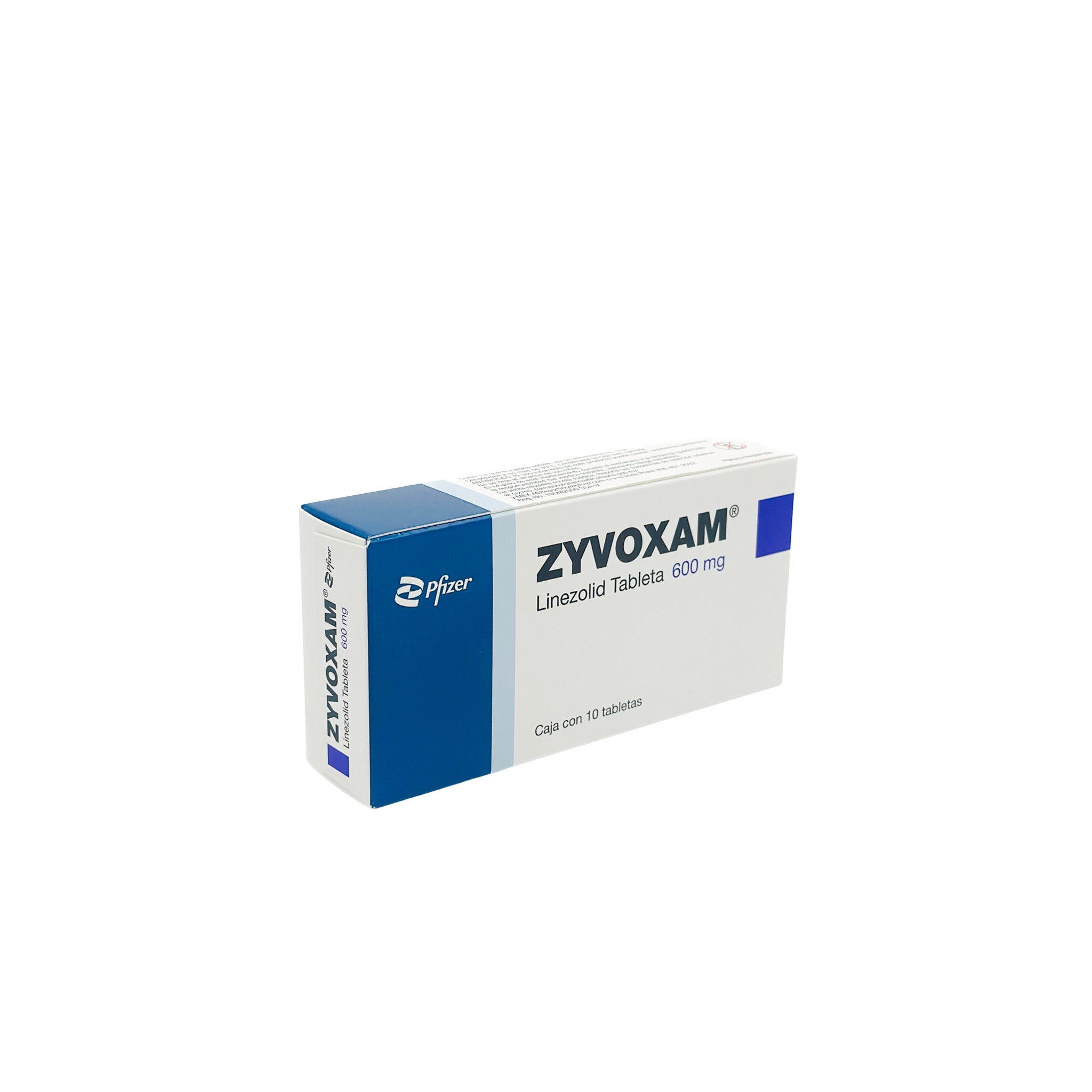 Zyvoxam 600 mg Oral 10 tabletas - Zuca MedLine