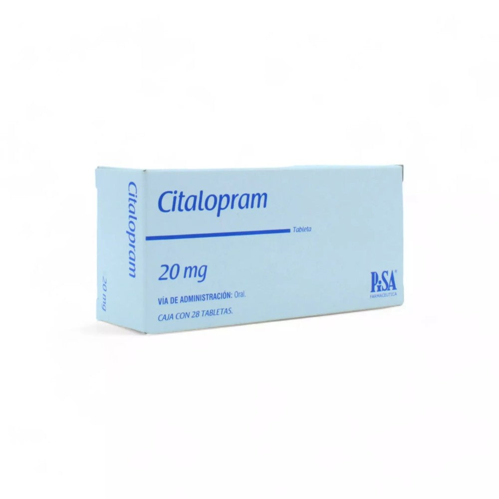 Citalopram de 20 mg Caja C/28 - Zuca MedLine