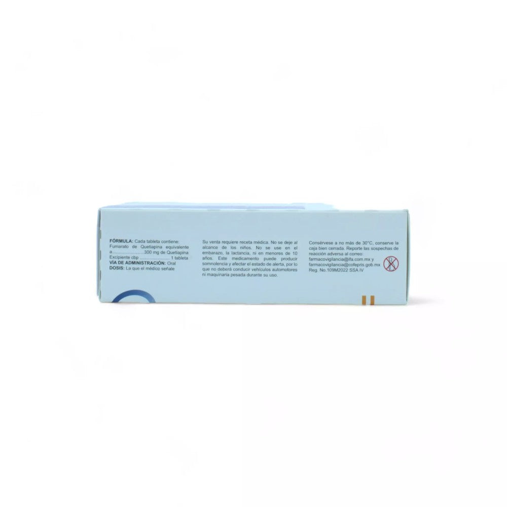 Dextion XR Quetiapina de 300 mg Caja C/30 - Zuca MedLine