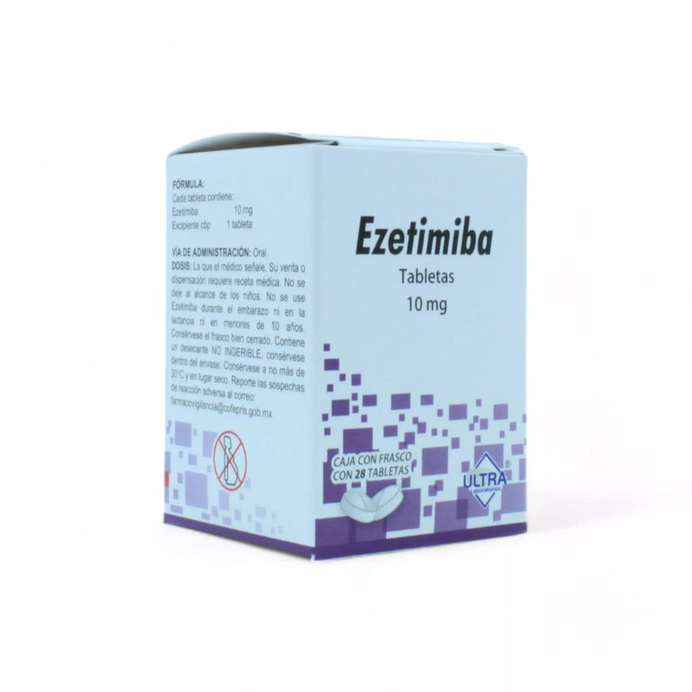 Ezetimiba de 10 mg Caja C/28 - Zuca MedLine