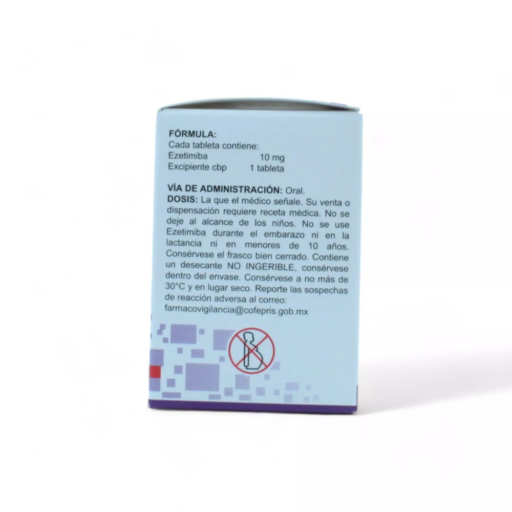 Ezetimiba de 10 mg Caja C/28 - Zuca MedLine