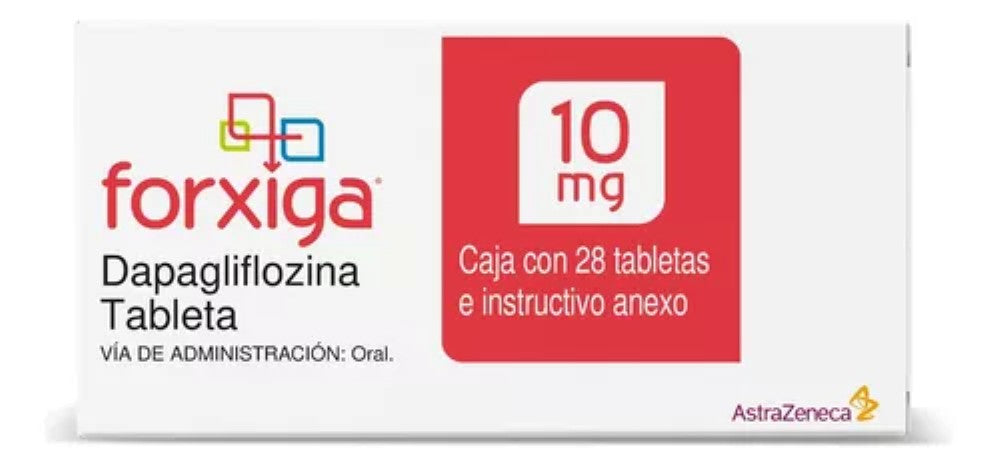 Forxiga Dapagliflozina 10 mg Caja C/28 - Zuca MedLine