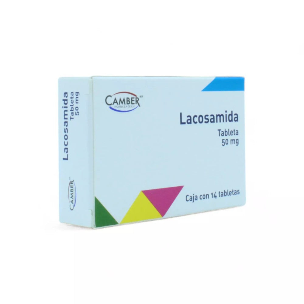 Lacosamida de 50mg Caja C/14 - Zuca MedLine