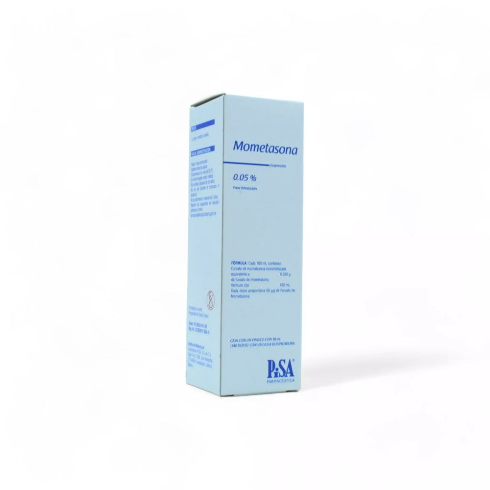 Mometasona de .050g/100ml con Frasco de 18mL - Zuca MedLine