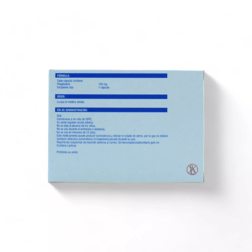 Pregabalina de 150 mg Caja C/28 Paquete de 3 - Zuca MedLine