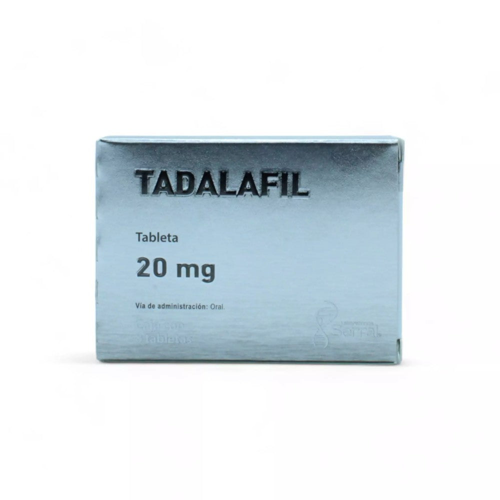 Tadalafil de 20mg Caja C/8 - Zuca MedLine