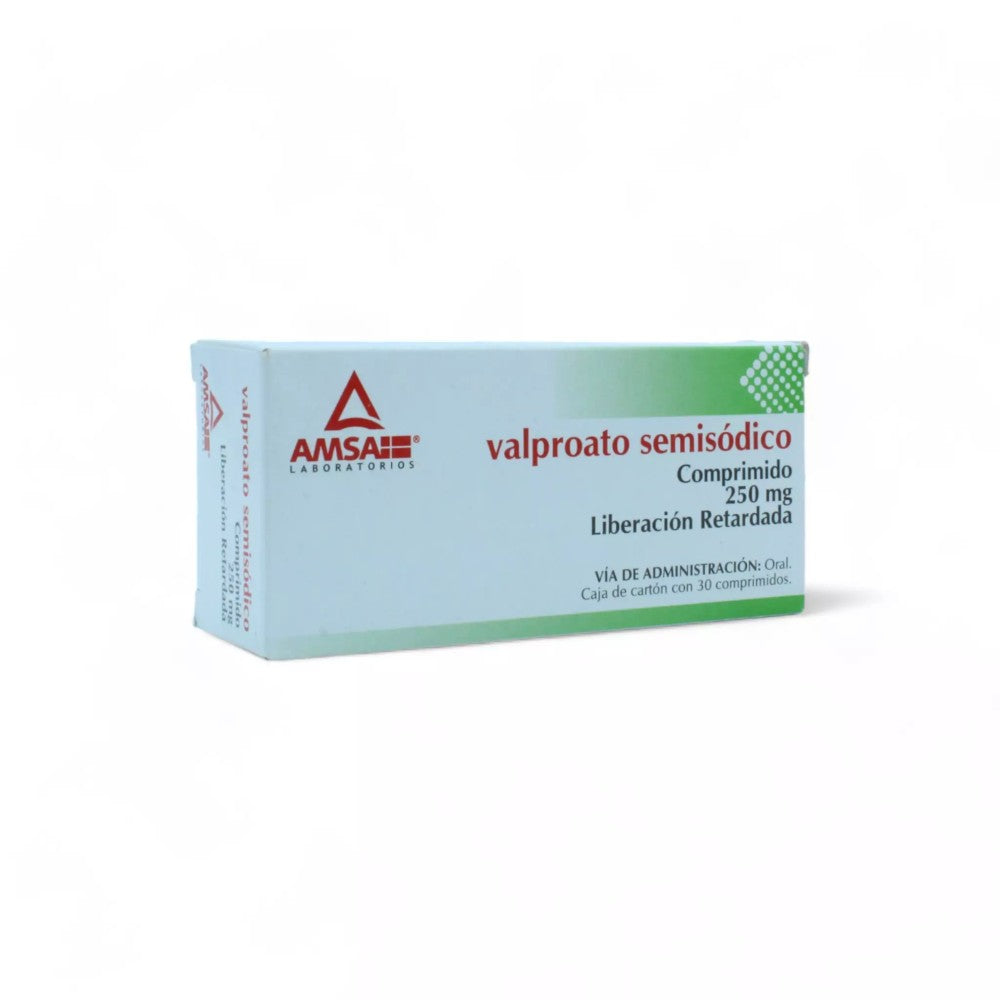 Valproato Semisódico de 250 mg Caja C/30 - Zuca MedLine