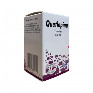 Quetiapina Tabletas 100 mg Caja C/60