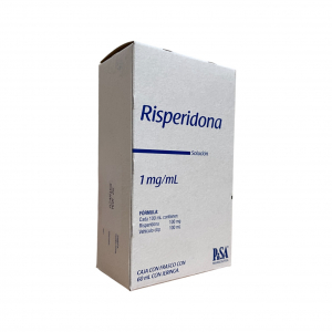 Reskizof Risperidona 1mg/ml Solución 60ml Jeringa Dosificadora